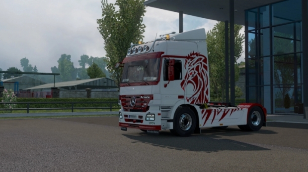 Download ETS2 – Mercedes Actros MP2 V1.5 (1.42.x)