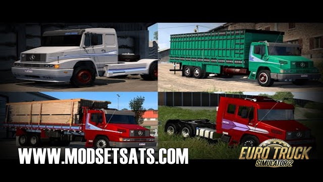 Mercedes Benz Series-1418/1935/1941/2635-ETS 2 1.42/1.43