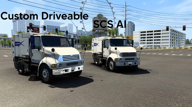 Driveable Street Sweeper v1.2.1 ATS-1.43