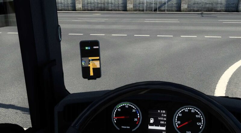 Phone Navigator para Scania RJL 1.43 ETS2