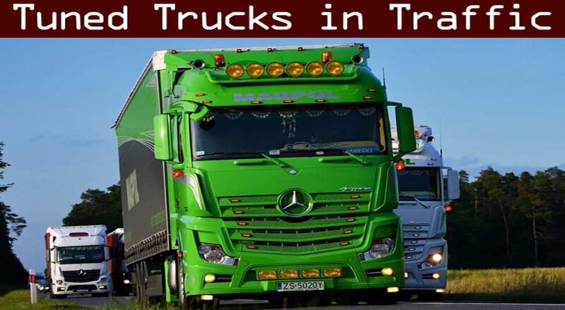 Tuned Truck Traffic Pack by TrafficManiac v3.9 ETS2