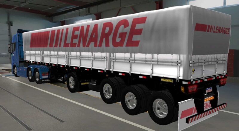 Skin Reboque Guerra Graneleiro Wpneves Lenarge 1.43 Mods ETS2