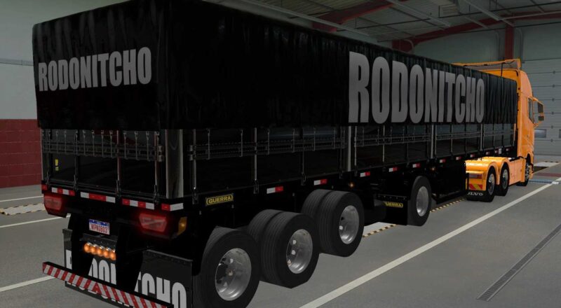 SKIN REBOQUE GUERRA GRANELEIRO WPNEVES RODONITCHO 1.43 ETS2