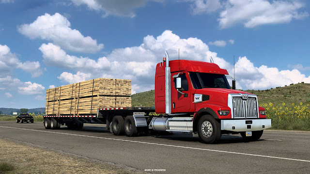 SCS Software’s blog: ATS 1.44: Ownable Drop Deck Trailers