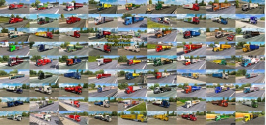 Painted Truck Traffic Pack by Jazzycat v14.7