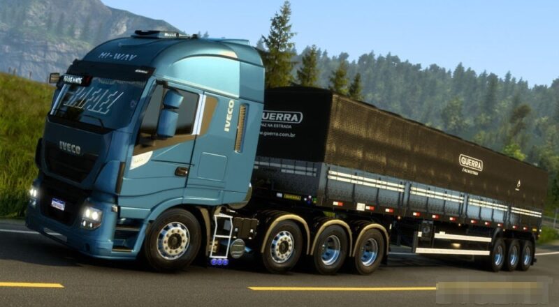 Caminhão – Iveco Hiway Edit BR V.2.1 Para V.1.44.X By: Rafael Alves – Euro Truck 2