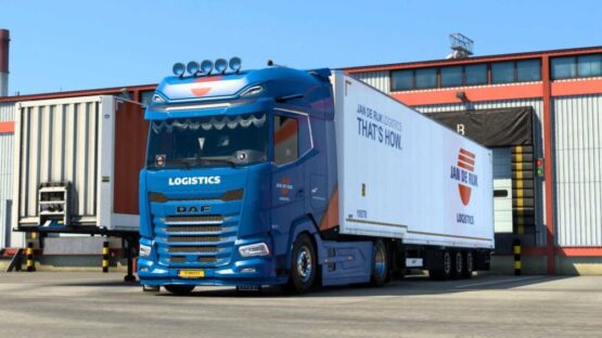 Jan de Rijk Skin for 2021 DAF XG v1.0