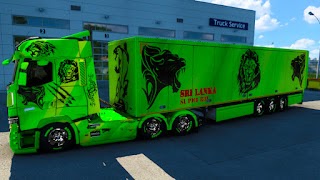 Skin – Sri Lanka Leão Renault T + Reboque Para V.1.43.X By: SL PMD Rox