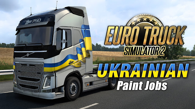 SCS Software’s blog: Ukrainian Paint Jobs Pack