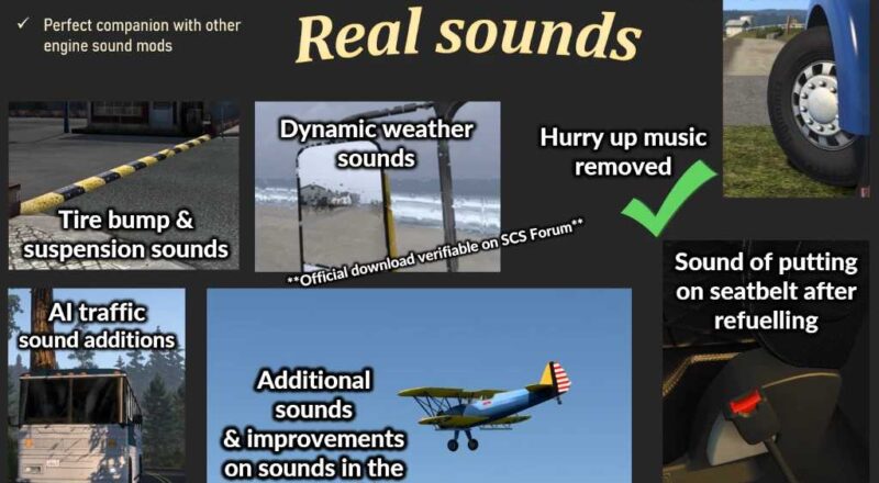 Sound Fixes Pack v22.10 ATS