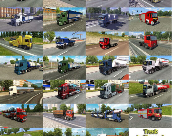 Truck Traffic Pack by Jazzycat v6.9