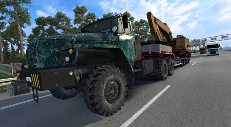 URAL 4320-10 (1977) CORRIGIDO v1.43 -1.42 ETS2 – Euro Truck Simulator 2 Mods