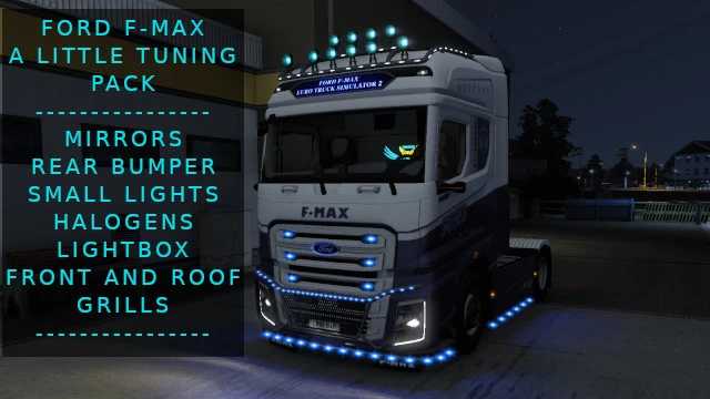 Pack de ajuste Ford F-Max + Truck Guard System v6.0 ETS2