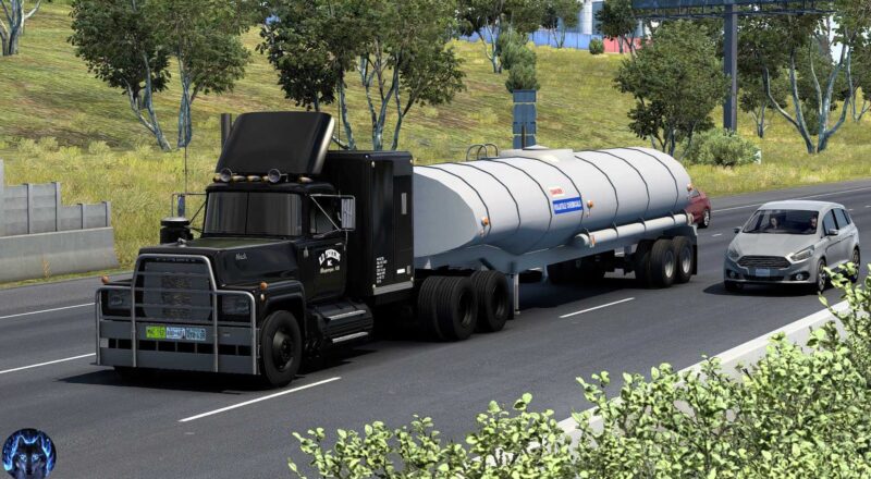 Mack RS700L & Fruehauf Tanker v1.0 ATS