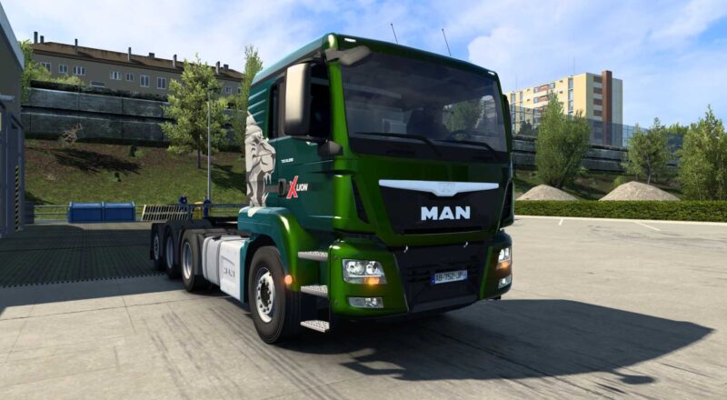 MAN TGS Euro6 1.4 da MADster por Digital X ETS2