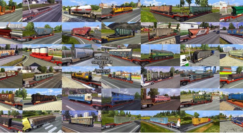 Pack de Cargas Ferroviários V.2.5 Para V.1.43.X By: Jazzycat