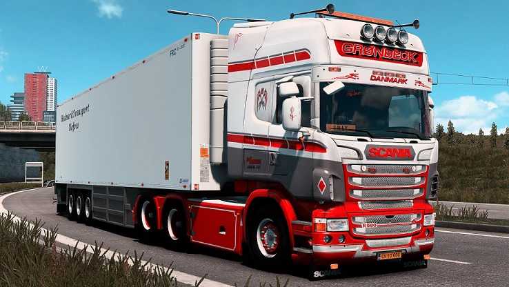 Scania RJL Thomas Gronbeck Skin 1.43 ETS2