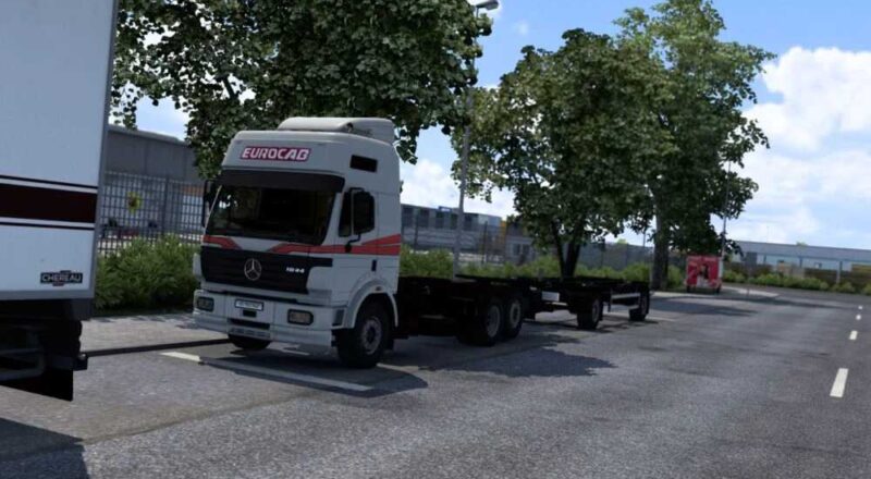 Addon paraMercedes-Benz SK por XBS 1.43 ETS2