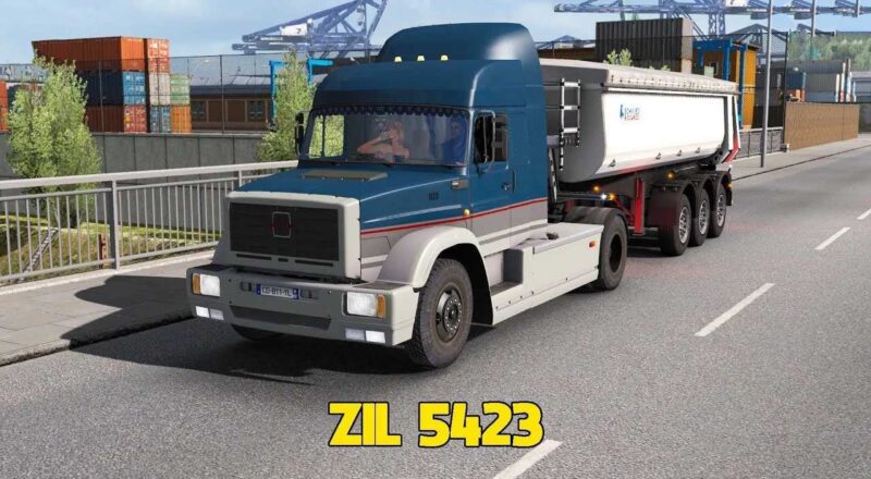 ZIL 5423 MMZ Truck + Interior v3.5 1.43.x ATS – Euro Truck Simulator 2 Mods