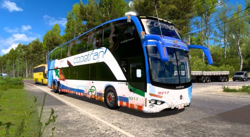 Ônibus – Busscar S1 V.2.0 Para V.1.44.X By: ColombiaSkin – Euro Truck 2