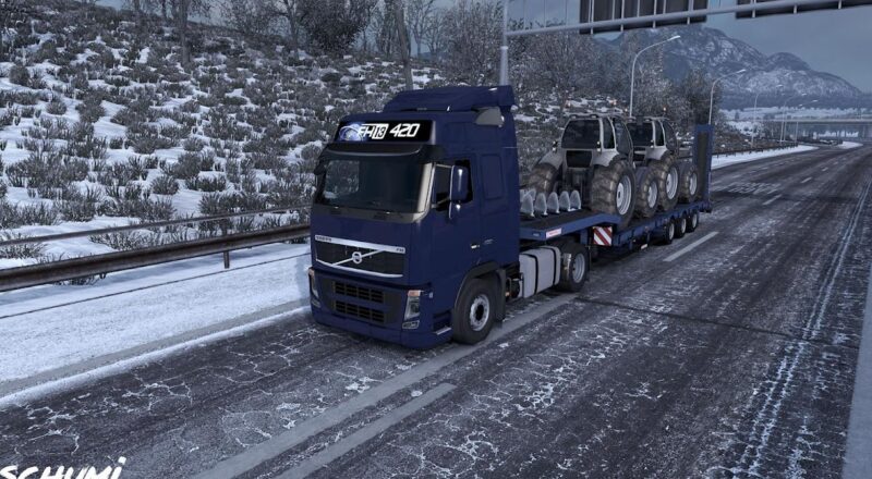 Caminhão – Volvo FH e FH16 2009 Reformulado V.2.2 Para V.1.44.X By: Schumi – Euro Truck 2