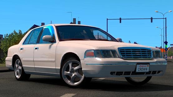 Carro – Ford Crown Victoria 2012 V.5.3 Para V.1.44.X By: Metehan Bilal – Euro Truck 2