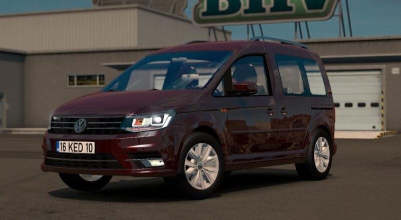 Carro – Volkswagen Caddy V.1.1.44 Para V.1.44.X By: Trzpro – Blog Euro Truck 2