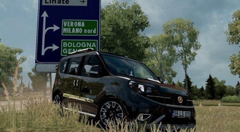 Carro – Fiat Doblo D4 2018 V1R100 Para V.1.44.X By: Trzpro – Blog Euro Truck 2