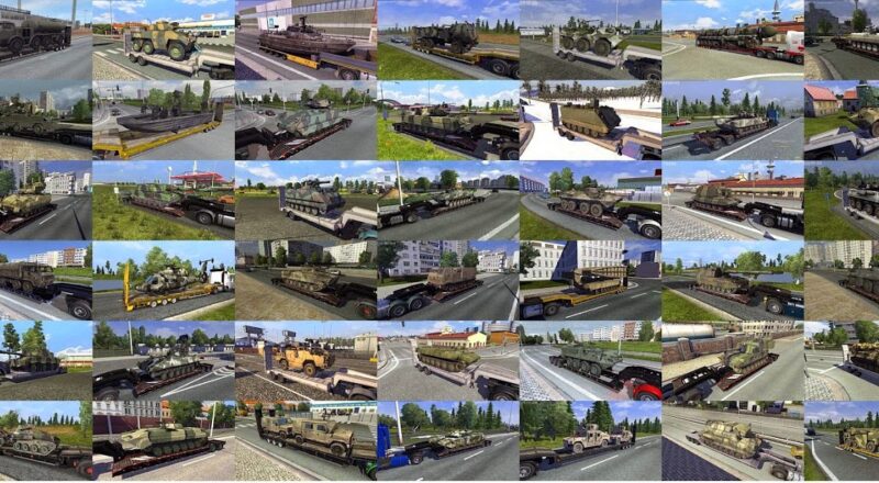 Reboque – Pack de Cargas Militares V.5.4.1 Para V.1.44.X By: Jazzycat – Blog Euro Truck 2