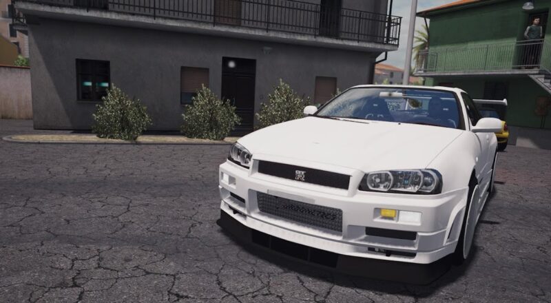 Carro – Nissan Skyline GTR R34 Para V.1.44.X By: GRMModding – Blog Euro Truck 2