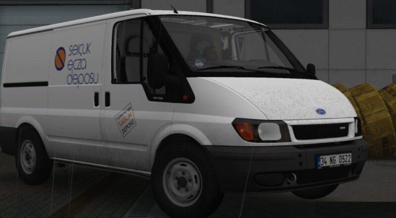 Carro – Ford Transit MK6 V1R100 Para V.1.44.X By: Trzpro – Blog Euro Truck 2