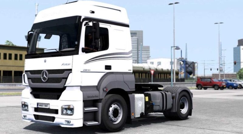 Caminhão – Mercedes Benz Axor (2009-2012-2019) V.2.5 Para V.1.44.X By: RBZ Mods – Blog Euro Truck 2