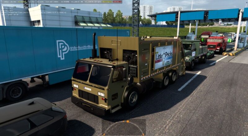 Mod – Tráfego do GTA 5 (Caminhões e Ônibus) P/ ETS 2 V.2.0 Para V.1.44.X By: Grlk3512 – Euro Truck 2