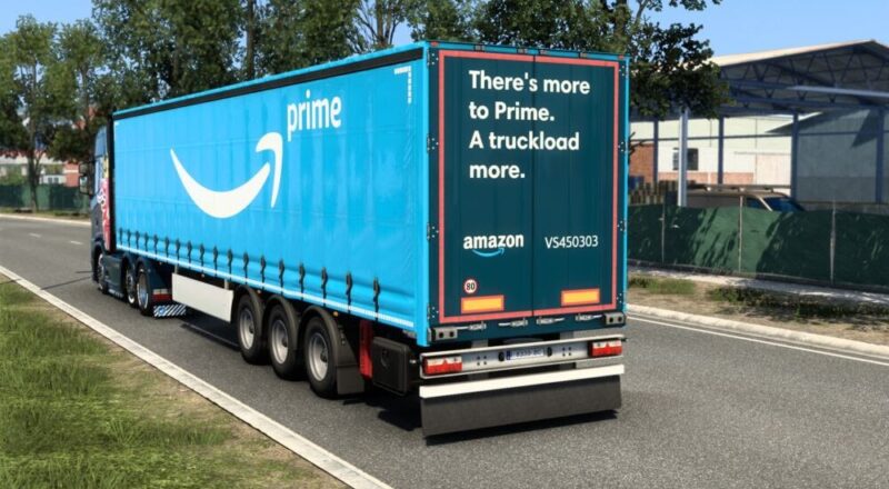 Reboque – Amazon Prime Para V.1.44.X By: BixModder – Euro Truck 2