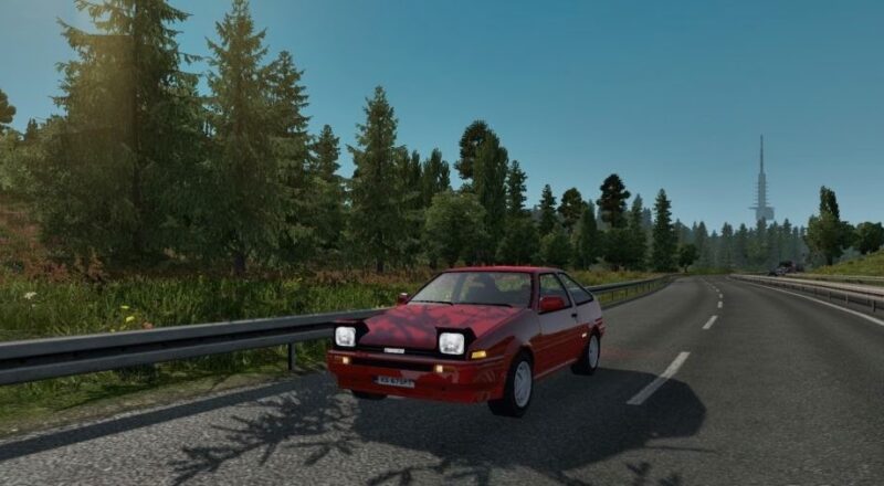 Carro – Toyota Sprinter Trueno AE86 V.2.2 Para V.1.44.X By: Azorax Modding – Blog Euro Truck 2