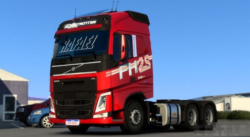 Caminhão – Volvo FH16 Edit BR Para V.1.44.X By: Rafael Alves – Euro Truck 2