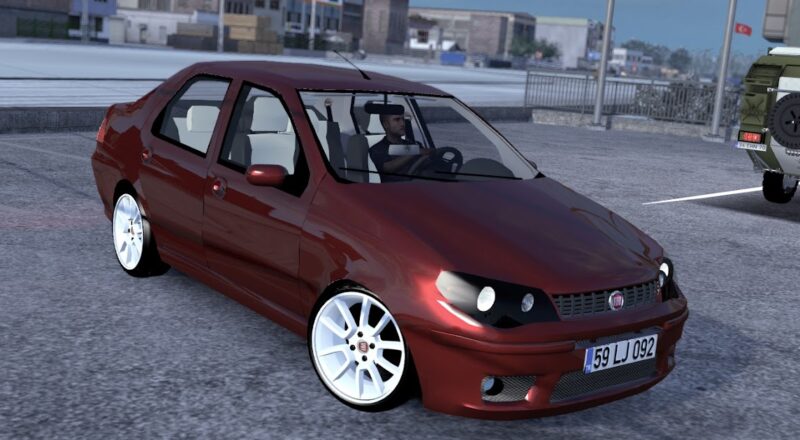 Carro – Fiat Albea V1R100 Para V.1.44.X By: Trzpro – Blog Euro Truck 2