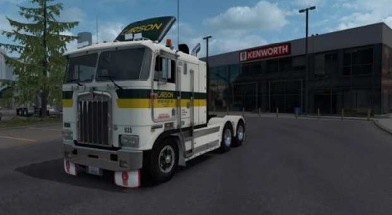 Kenworth K100-E + Interior v1.4.5 by Overfloater – Edited by FurryManforme1976 1.46 ATS – Euro Truck Simulator 2 Mods