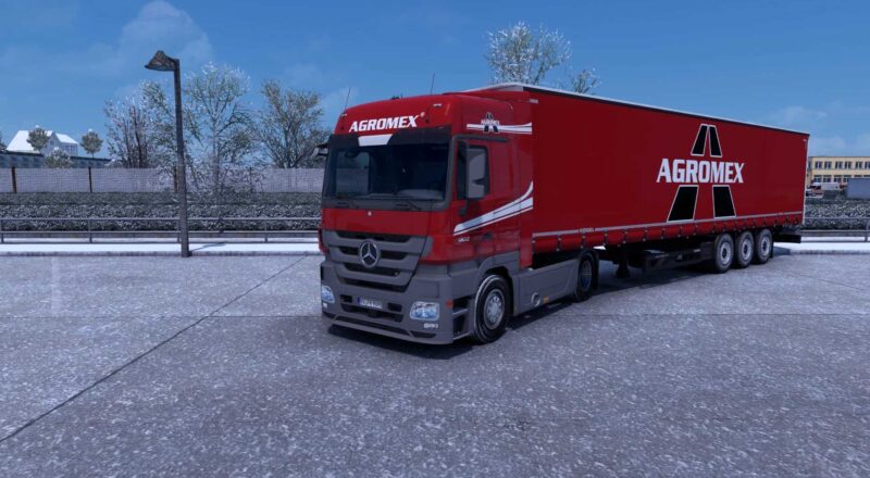 Combo Skin Agromex transport v1.0 ETS2