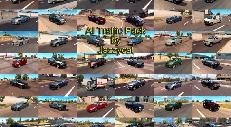 AI Traffic Pack por Jazzycat v14.1 ATS