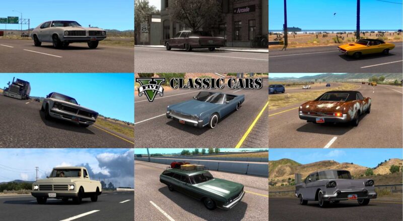 GTA V Classic Traffic Pack v1.7 1.46 ATS