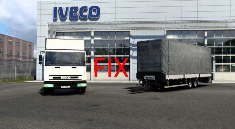 ETS2 – Iveco Eurocargo + Trailer Fix 1.46