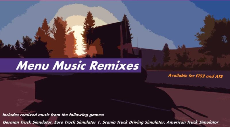 Menu Música Remixes v1.3 ETS2