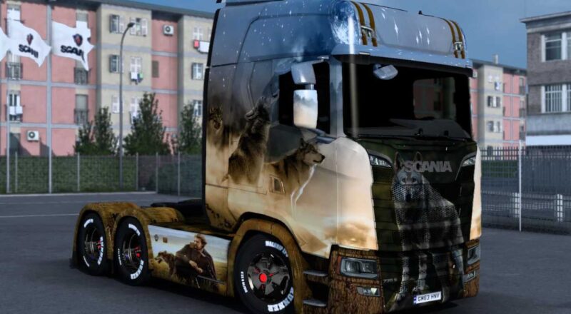 Scania Wolf Skin 1.46 ETS2