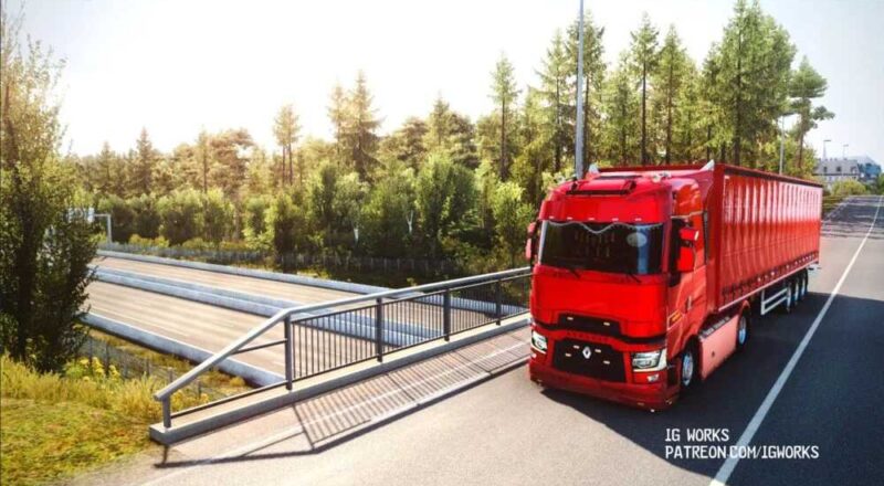 ETS2 Ultra Realistic Premium ReShade 4K RTGI – Beyond the Realism by IG Works v1.0