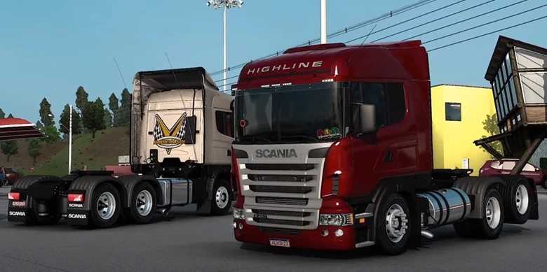 Caminhão Scania R420 ALM Mods v1.0 ETS2