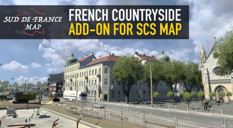 Mapa Sul da France 1.9.1 para V1.49 ETS2