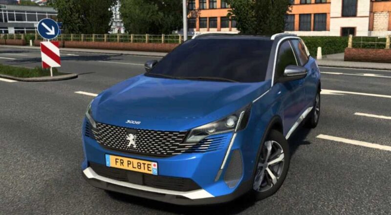 Carro Peugeot 3008 2021 0.31.x ETS2