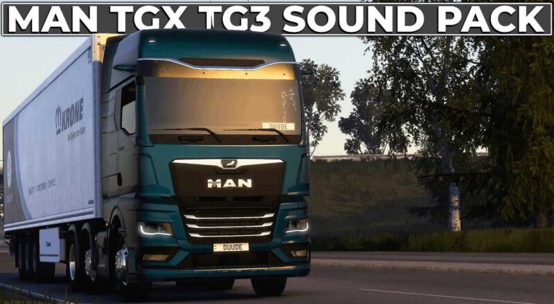 Som de estoque MAN TG3 TGX v1.3.1 1.49 ETS2