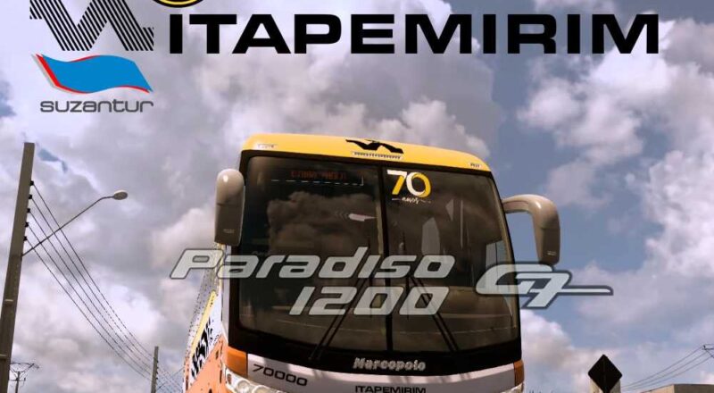 MARCOPOLO PARADISO G7 1200 MULTICHASSIS 1.50 ETS2